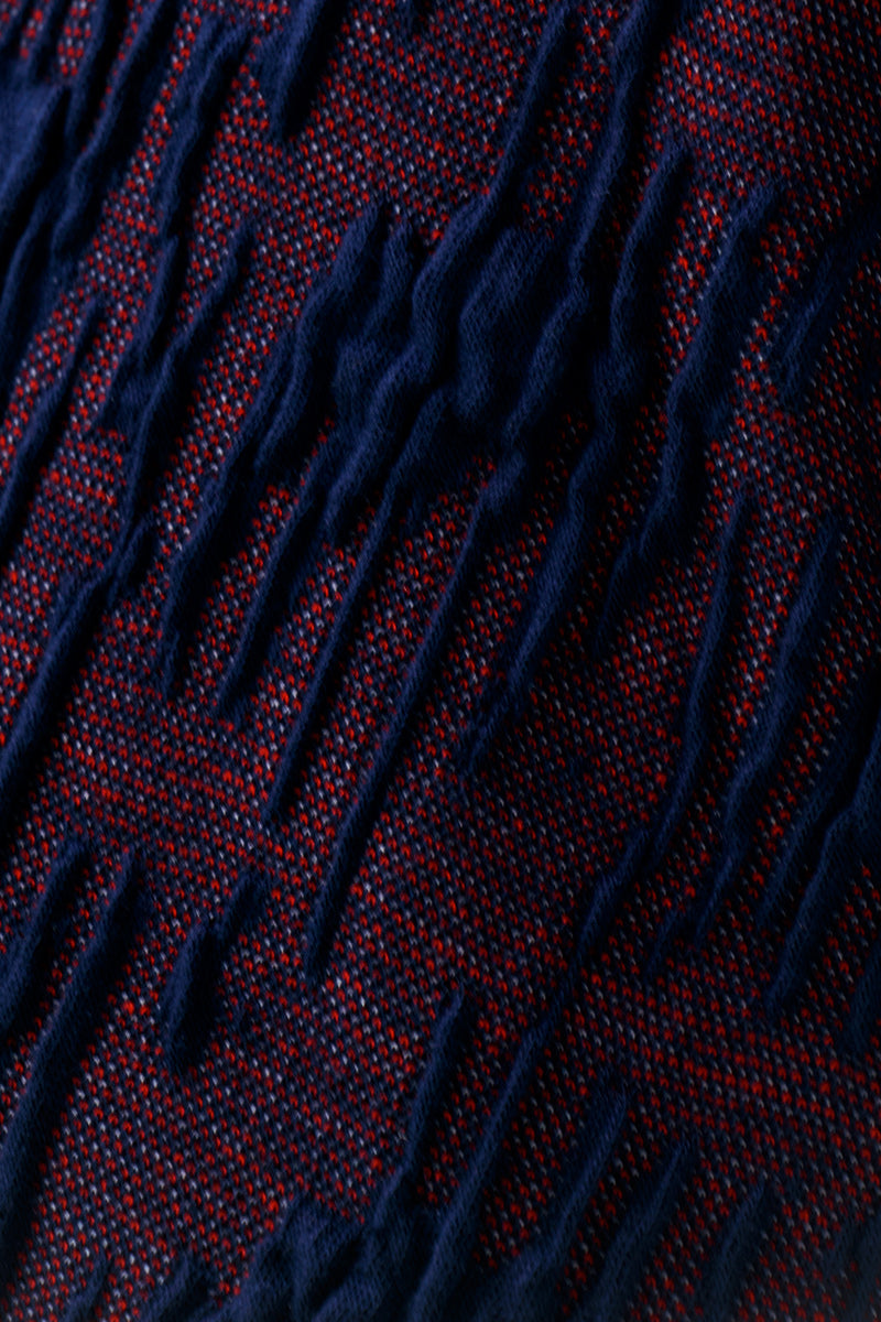 Patterned turtleneck