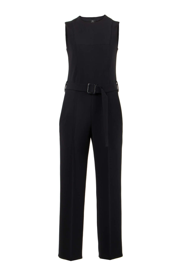 Black crepe jumpsuit | FG atelier