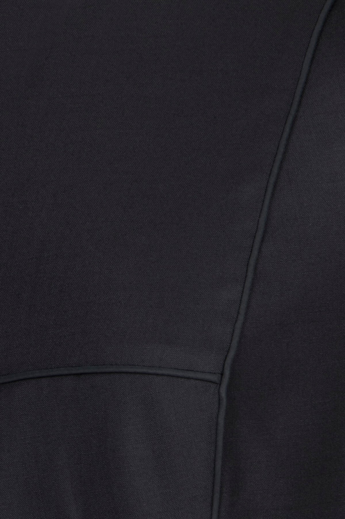 Black stretch-wool dress