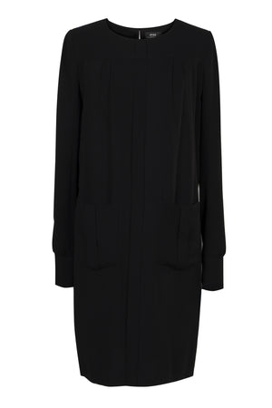 Black viscose dress 
