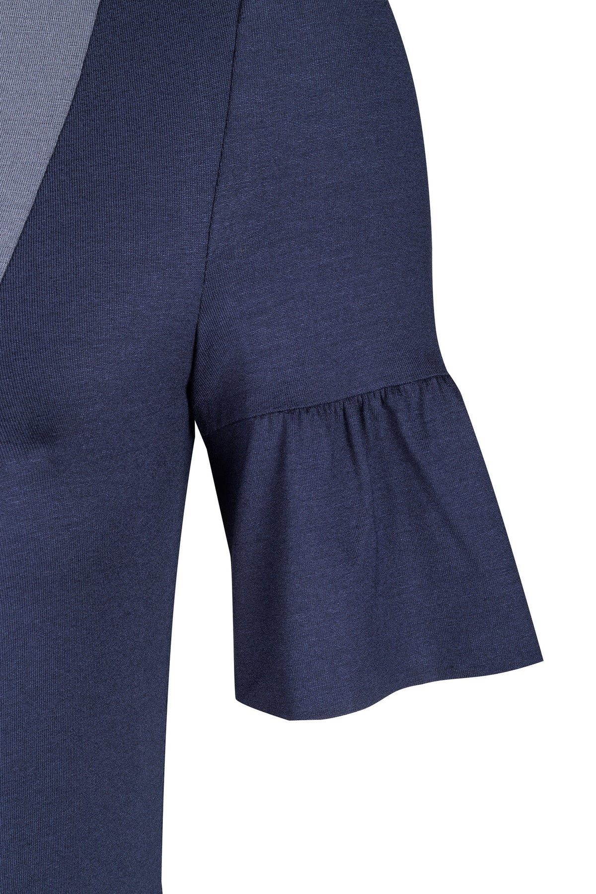 Body-con dress with contrasting side panels