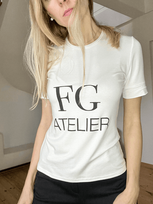 FG ATELIER viscose jersey T-shirt