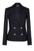 Double breasted wool jacket