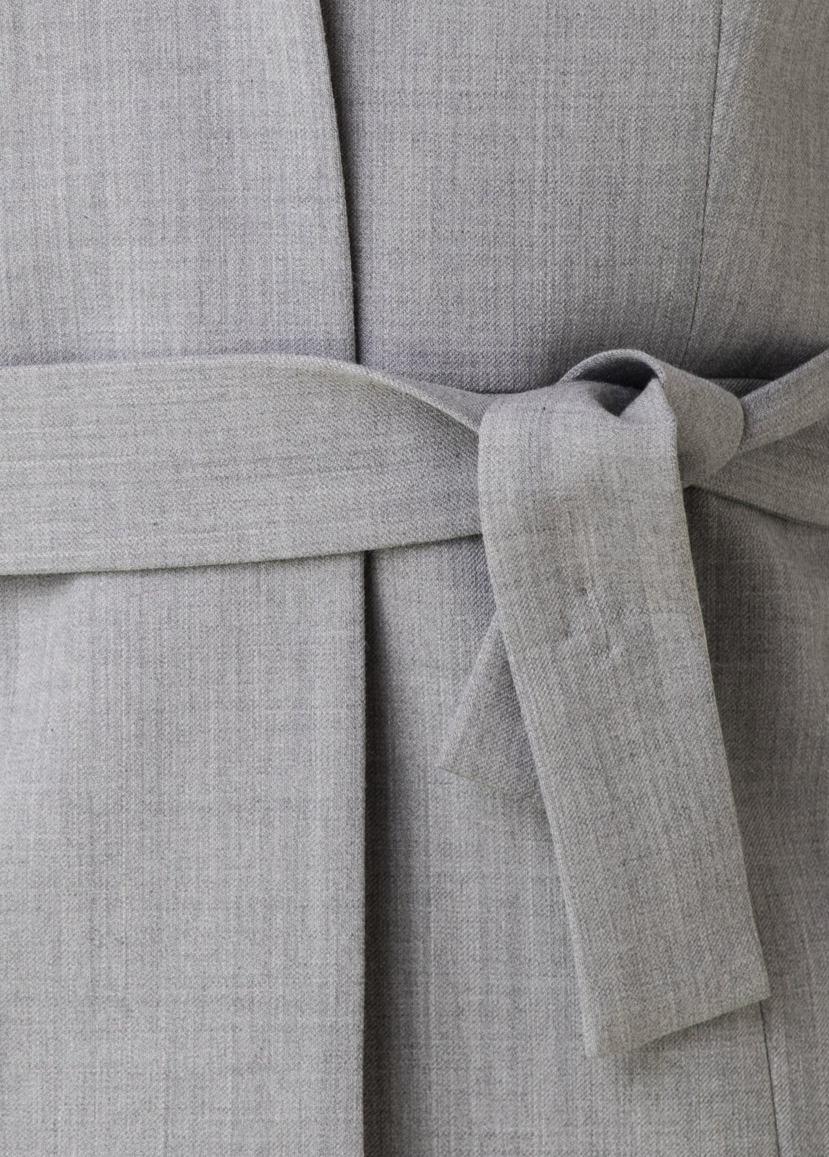 Grey stretch wool suit