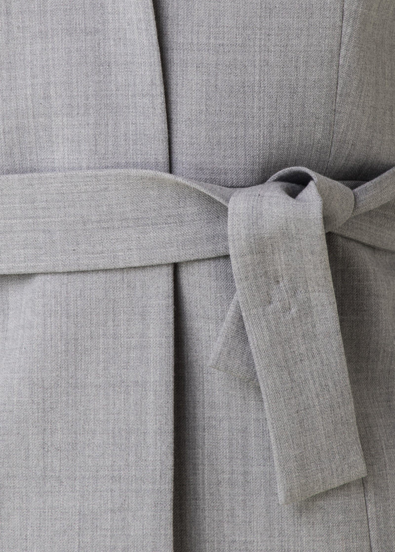 Grey stretch wool suit