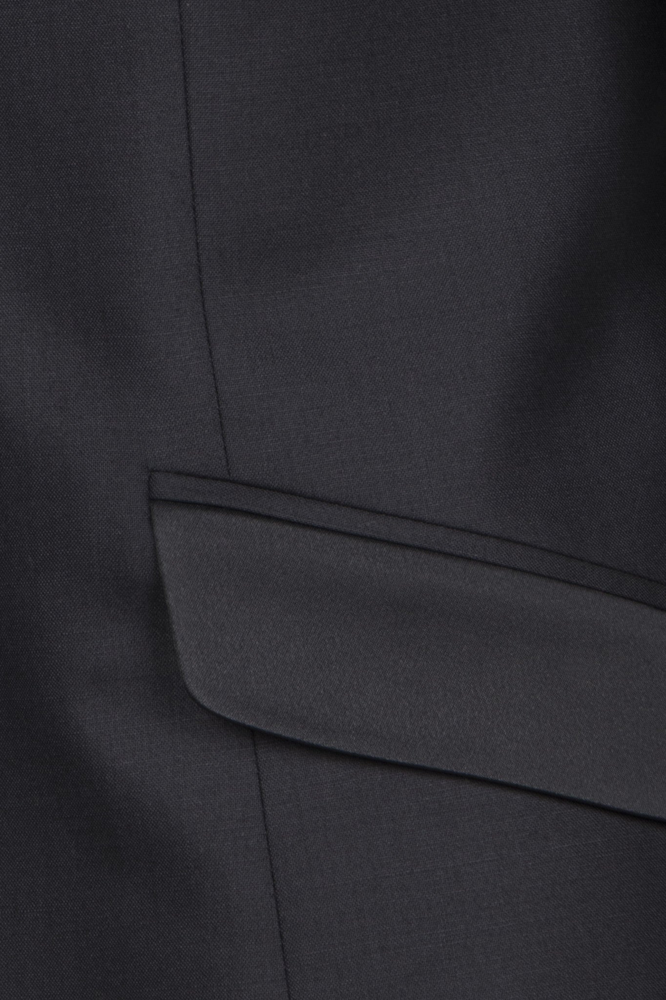 Satin-trimmed wool tuxedo blazer 