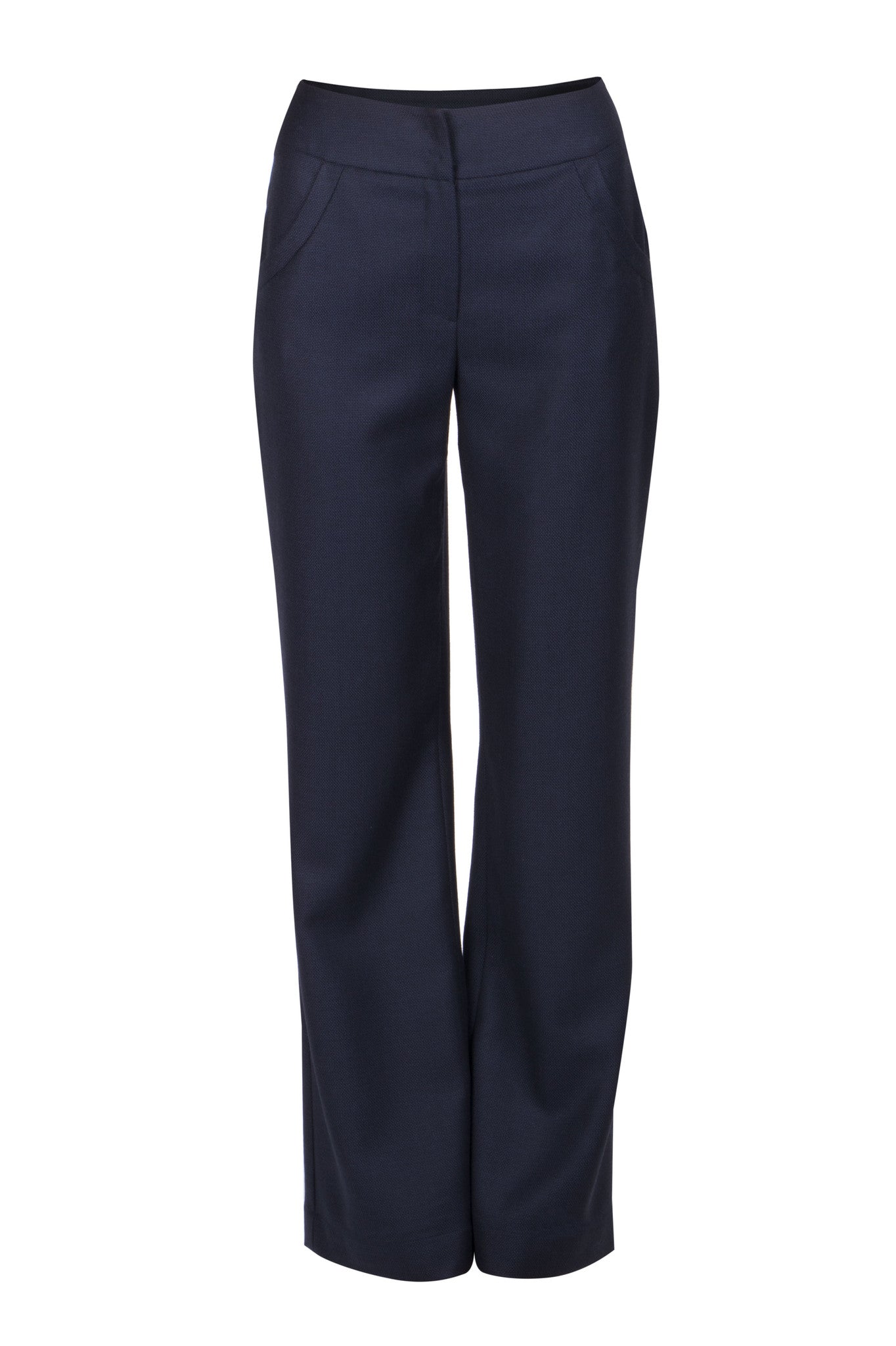 Navy blue wool pants 