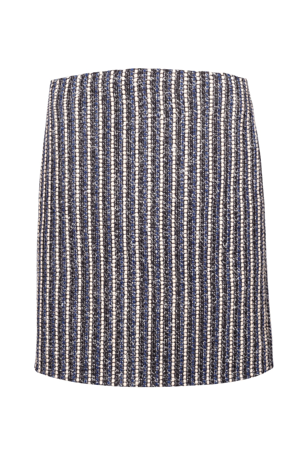 Striped wool skirt