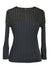 Two-tone stretch blouse 